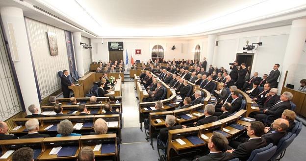 Senat RP zajmie się ustawą o rtv. Fot. Stefan Maszewski /Reporter