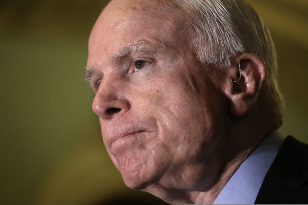 Senator John McCain był torturowany podczas wojny w Wietnamie fot. Win Mcnamee / Getty Images North America /AFP