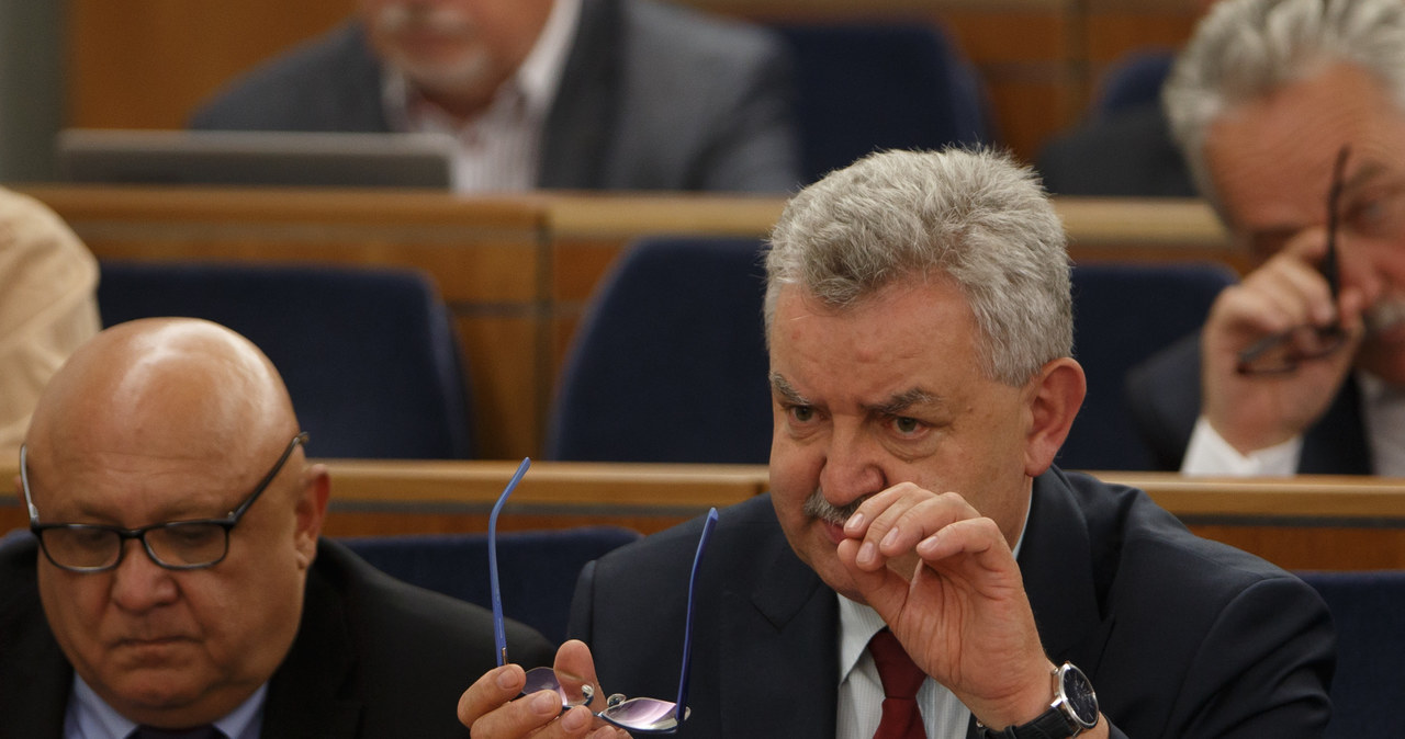 Senator Kazimierz Kleina, KO (z prawej) / Krystian Maj /Agencja FORUM