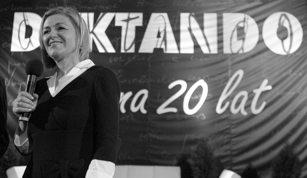 Senator Krystyna Bochenek - grudzień 2007 rok /Andrzej  Grygiel /PAP