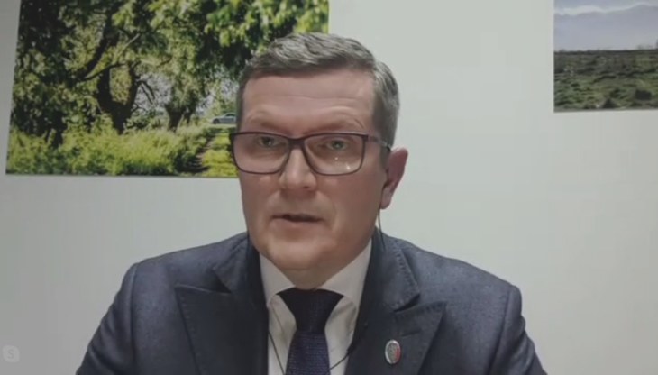 Senator Marcin Bosacki, szef senackiego klubu parlamentarnego Koalicji Obywatelskiej /Polsat News