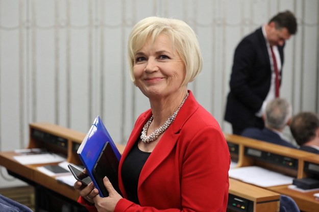 Senator niezależna Lidia Staroń / 	Tomasz Gzell    /PAP