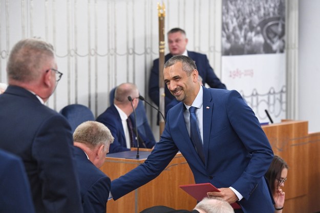 Senator PiS Marek Pęk został w środę wybrany na wicemarszałka Senatu / 	Radek Pietruszka   /PAP