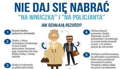 Seniorka straciła 185 tys. złotych. Plaga oszustw w powiecie nowotarskim