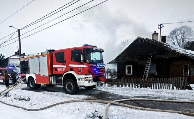 Seniorka zginęła w pożarze domu koło Łańcuta. Ważny apel strażaków