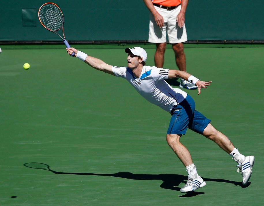 Sensacja w Indian Wells: Murray wraca do domu /JOHN G. MABANGLO /PAP/EPA