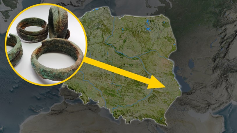 Sensacyjne odkrycie archeologiczne na wschodnie Polski. Ozdoby z brązu mają aż 2,5 tysiąca lat /Facebook: Lubelski Wojewódzki Konserwator Zabytków /123RF/PICSEL
