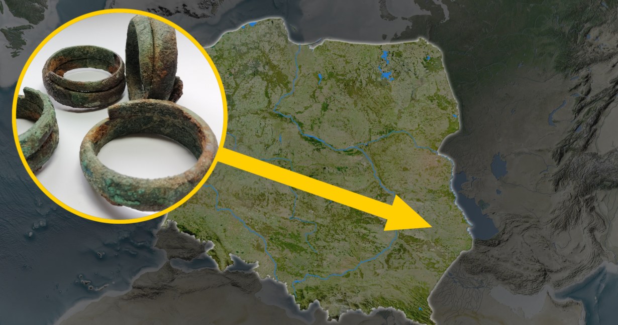 Sensacyjne odkrycie archeologiczne na wschodnie Polski. Ozdoby z brązu mają aż 2,5 tysiąca lat /Facebook: Lubelski Wojewódzki Konserwator Zabytków /123RF/PICSEL
