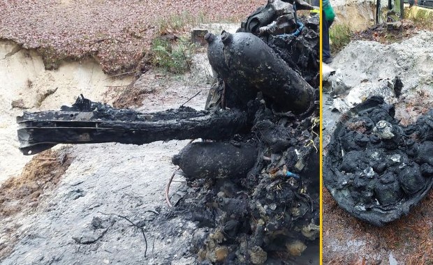 Sensacyjne odkrycie na Podkarpaciu. Fragmenty niemieckiej rakiety V-2 