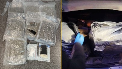 Sensacyjne zatrzymanie w Krakowie. Ponad 8,5 kg narkotyków u pseudokibica