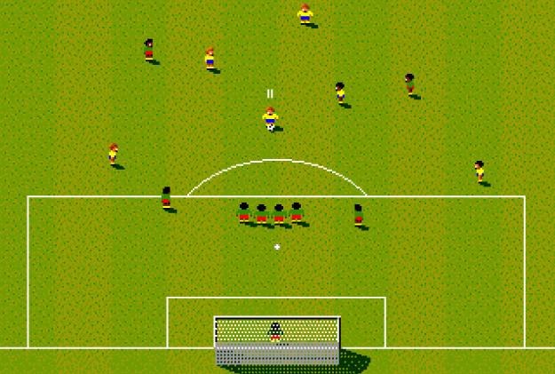 Sensible Soccer - rzut wolny (1992) /CDA