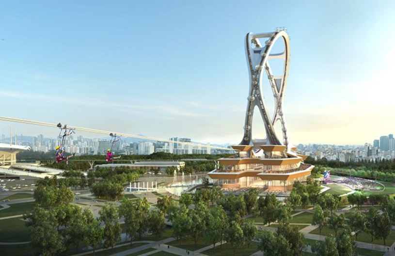 Seoul Twin Eye będzie mieć 180 m wysokości /Seoul Metropolitan Government  /materiały prasowe