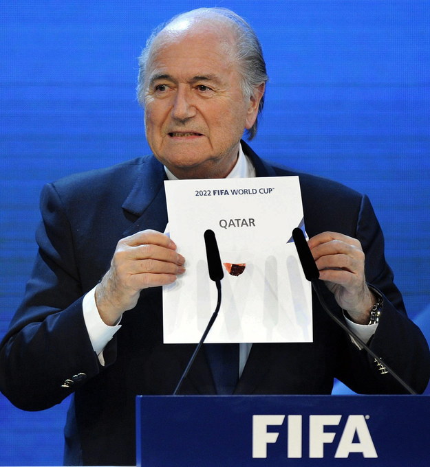 Sepp Blatter /WALTER BIERI  /PAP/EPA