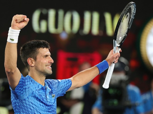 Serb Novak Djokovic na Australian Open / 	FAZRY ISMAIL    /PAP/EPA