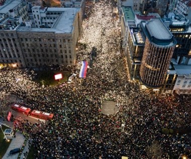 Serbia w ogniu protestów. "Punkt krytyczny został przekroczony"