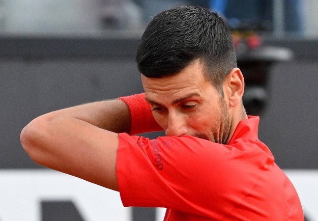 Serbski tenisista Novak Djokovic /ETTORE FERRARI /PAP/EPA