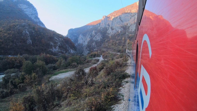 Serbsko-czarnogórska linia to ponad 200 tuneli i 435 mostów /Polsat Doku /Polsat Doku