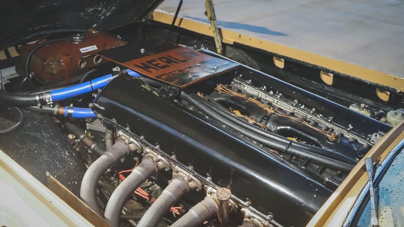 Sercem "Bestii" jest silnik Merlin produkcji Rolls-Royce'a. Wykorzystywany był np. w myśliwcach Spitfire. /Car and Classic /