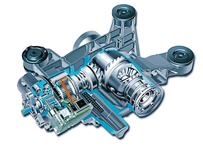 Sercem napędu na cztery koła w przypadku Octavi II jest wielopłytkowe sprzęgło międzyosiowe Haldex ze sterowaniem elektronicznym. /Volkswagen