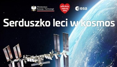 Serduszko WOŚP poleci w kosmos z polskim astronautą