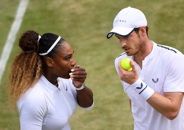 Serena William i Andy Murray odpadli z Wimbledonu /ANDY RAIN /PAP/EPA