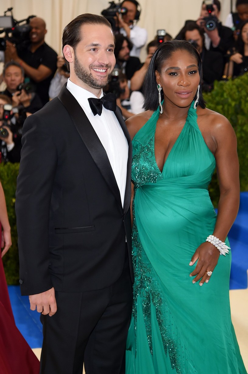 Serena Williams i Alexis Ohanian spotykają się od roku /AFP