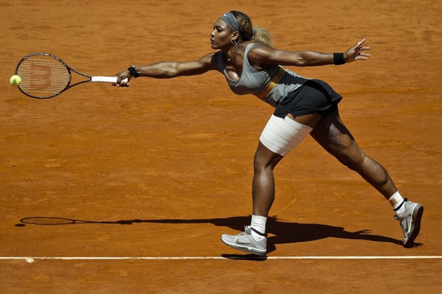 Serena Williams nie zagra już w Madrycie /EMILIO NARANJO /PAP/EPA