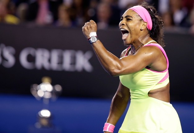Serena Williams pokonała Marię Szarapową /BARBARA WALTON /PAP/EPA