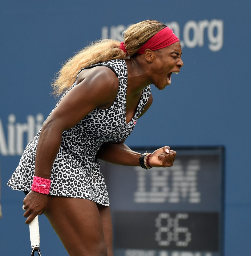 Serena Williams triumfuje /AFP