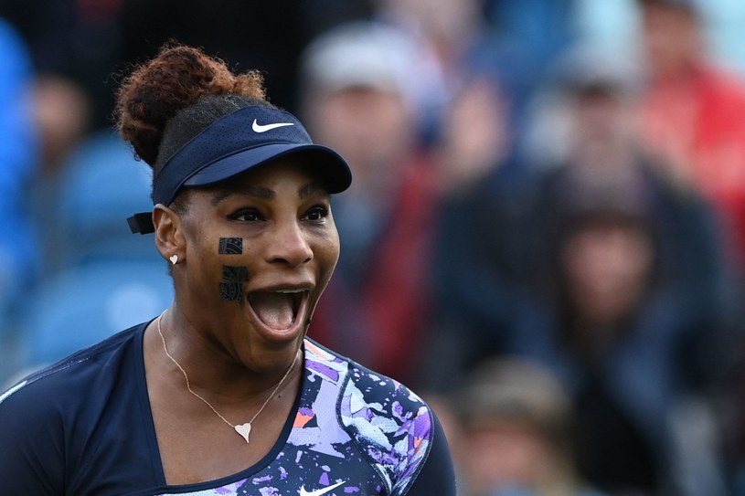 Serena Williams w pierwszym meczu po długiej przerwie /GLYN KIRK /AFP