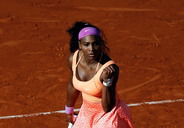 Serena Williams zagra w finale French Open /IAN LANGSDON /PAP/EPA