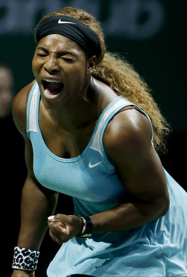 Serena Williams /WALLACE WOON /PAP/EPA