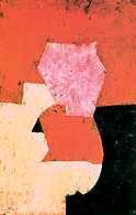 Serge Poliakoff, Composition en bleu, blanc, orange et rose, 1951-54 /Encyklopedia Internautica
