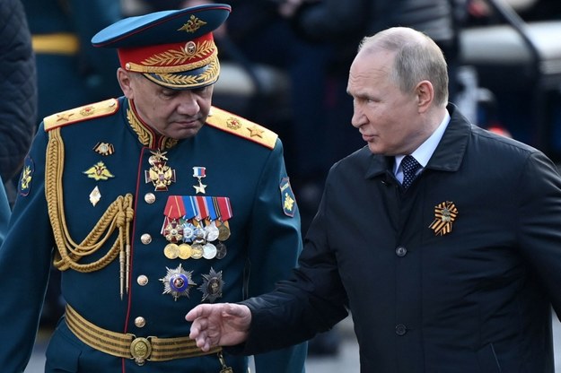 Sergiej Szojgu i Władimir Putin /KIRILL KUDRYAVTSEV/AFP /East News