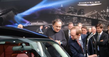 Sergio Marchionne w Detroit /INTERIA.PL