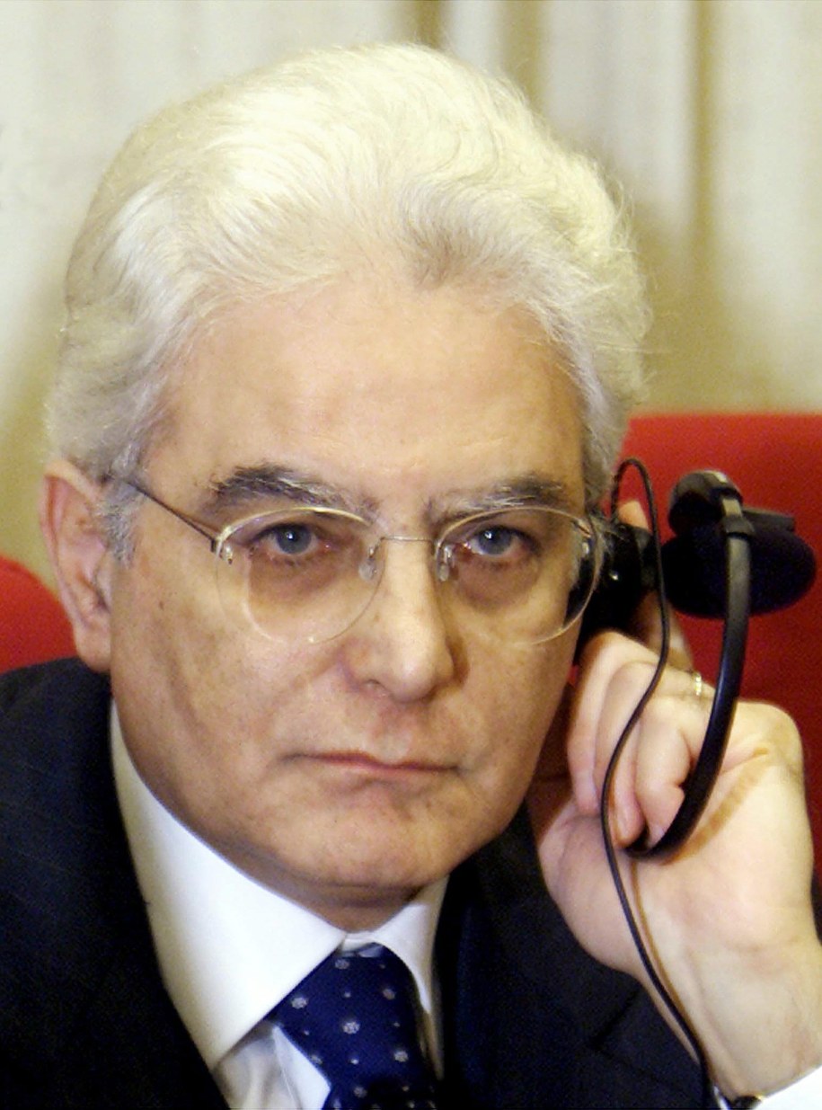 Sergio Mattarella /STF /PAP/EPA