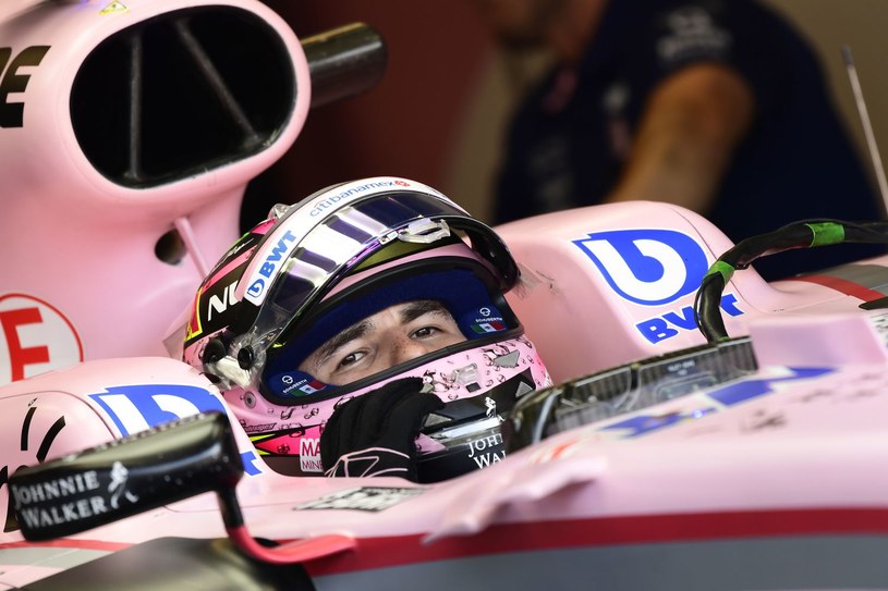 Sergio Perez w bolidzie Force India /AFP
