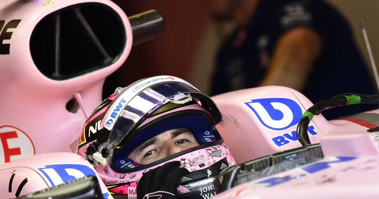 Sergio Perez w bolidzie Force India /AFP