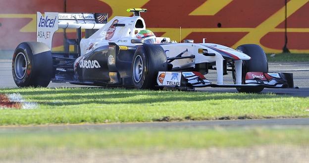 Sergio Perez w bolidzie Sauber-Ferrari /AFP