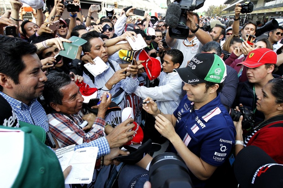 Sergio Perez /Ulises Ruiz Basurto    /PAP/EPA