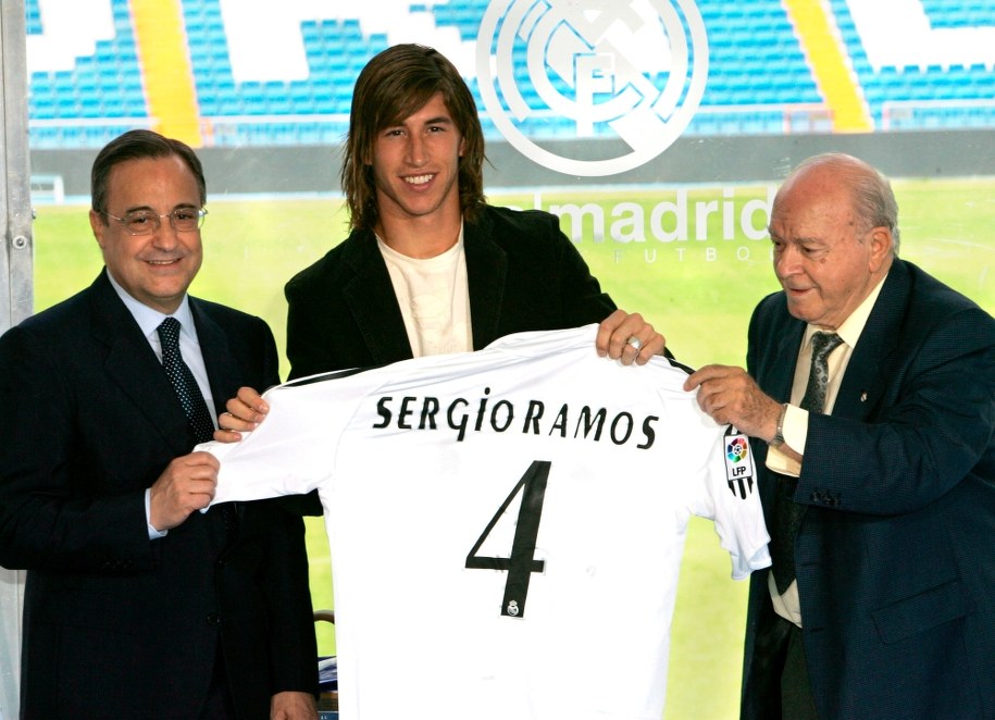 Sergio Ramos na zdjęciu archiwalny z 2005 roku /FERNANDO ALVARADO /PAP/EPA