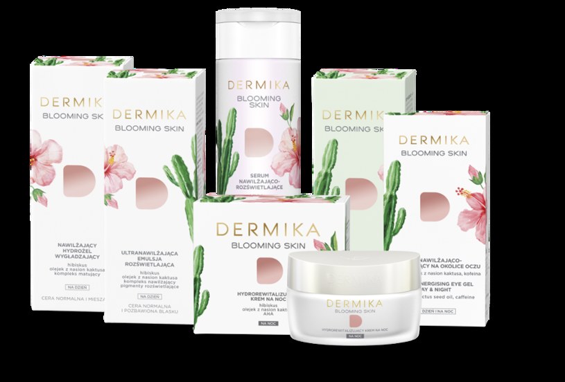 Seria Dermika Blooming Skin /INTERIA.PL/materiały prasowe