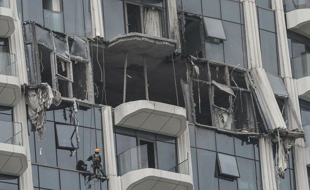 Seria eksplozji w centrum Dubaju