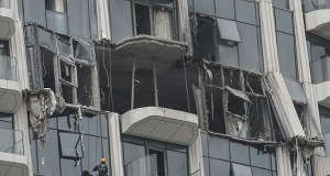 Seria eksplozji w centrum Dubaju