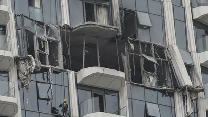 Seria eksplozji w centrum Dubaju