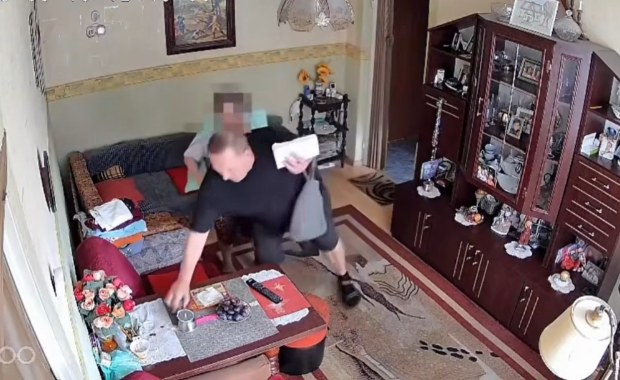 Seria oszustw na seniorach w Koninie. Sprawcę nagrały kamery, jest apel