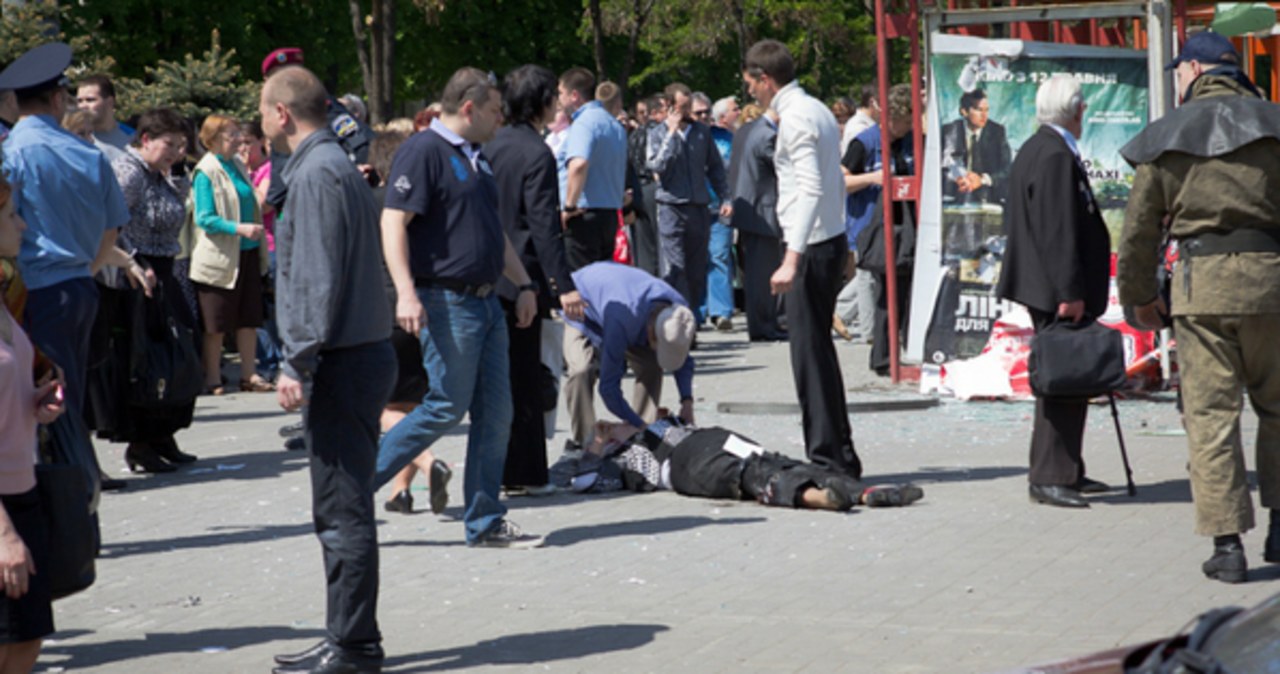 Seria wybuchów na Ukrainie, są ranni