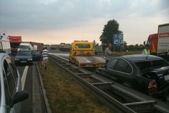 Seria wypadków na A4 w pobliżu Gliwic