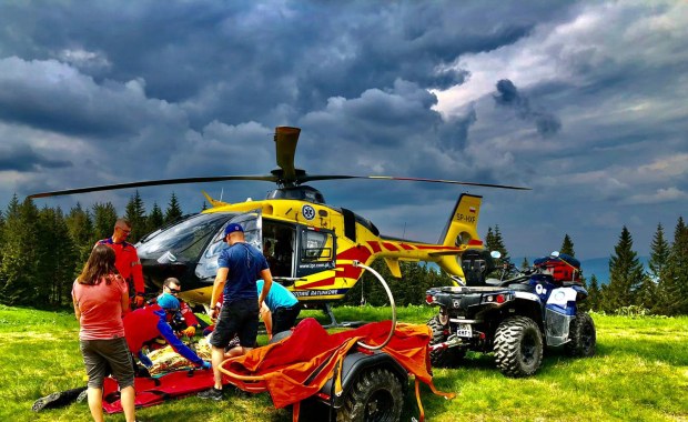 Seria wypadków w Beskidach. Pracowity weekend goprowców