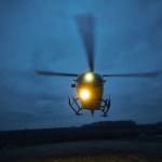 S8 Seria wypadków w Łódzkiem. Lądował śmigłowiec LPR